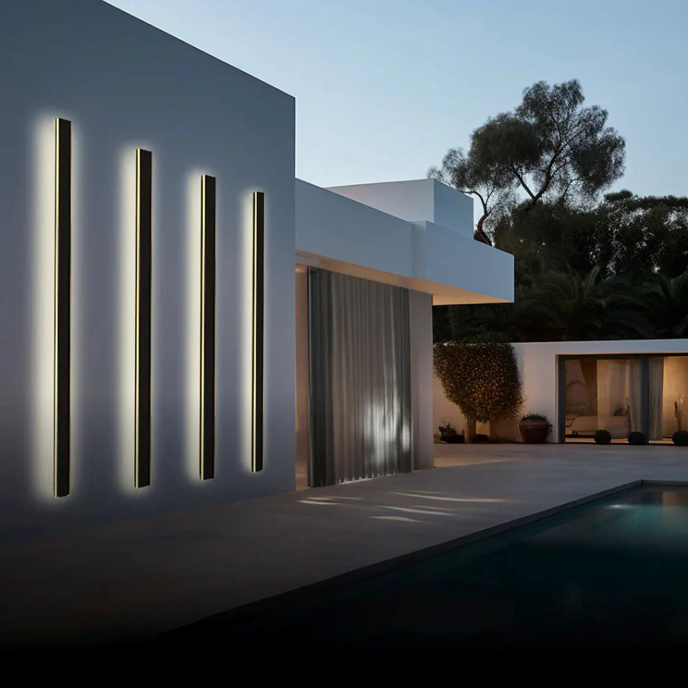Elara | Linear Outdoor Wall Light | Orntli