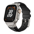 سوار سيليكون تكتيكي من سلسلة Apple Watch FlexFit للراحة اليومية