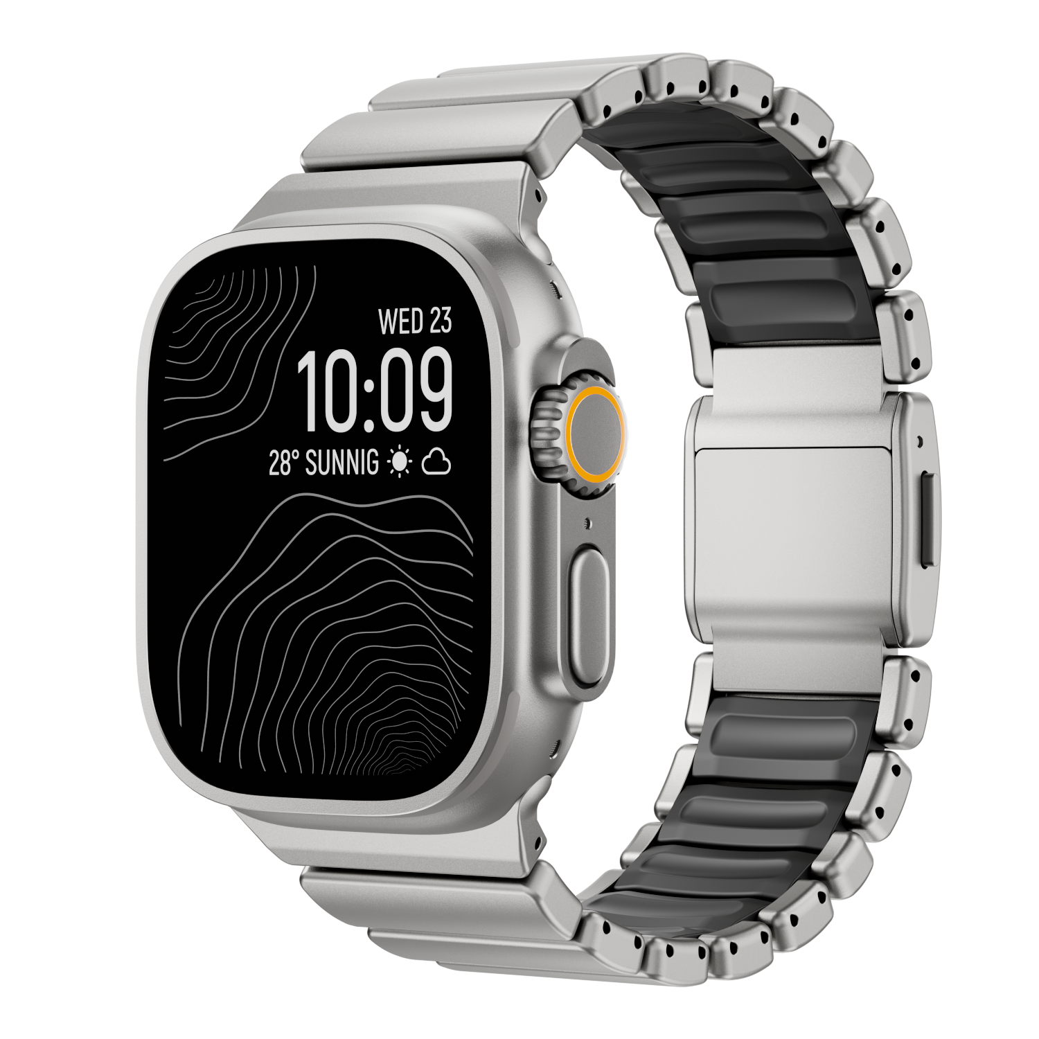 GEMINI Titanium Band Apple’s Watch Ultra For Everyday Use