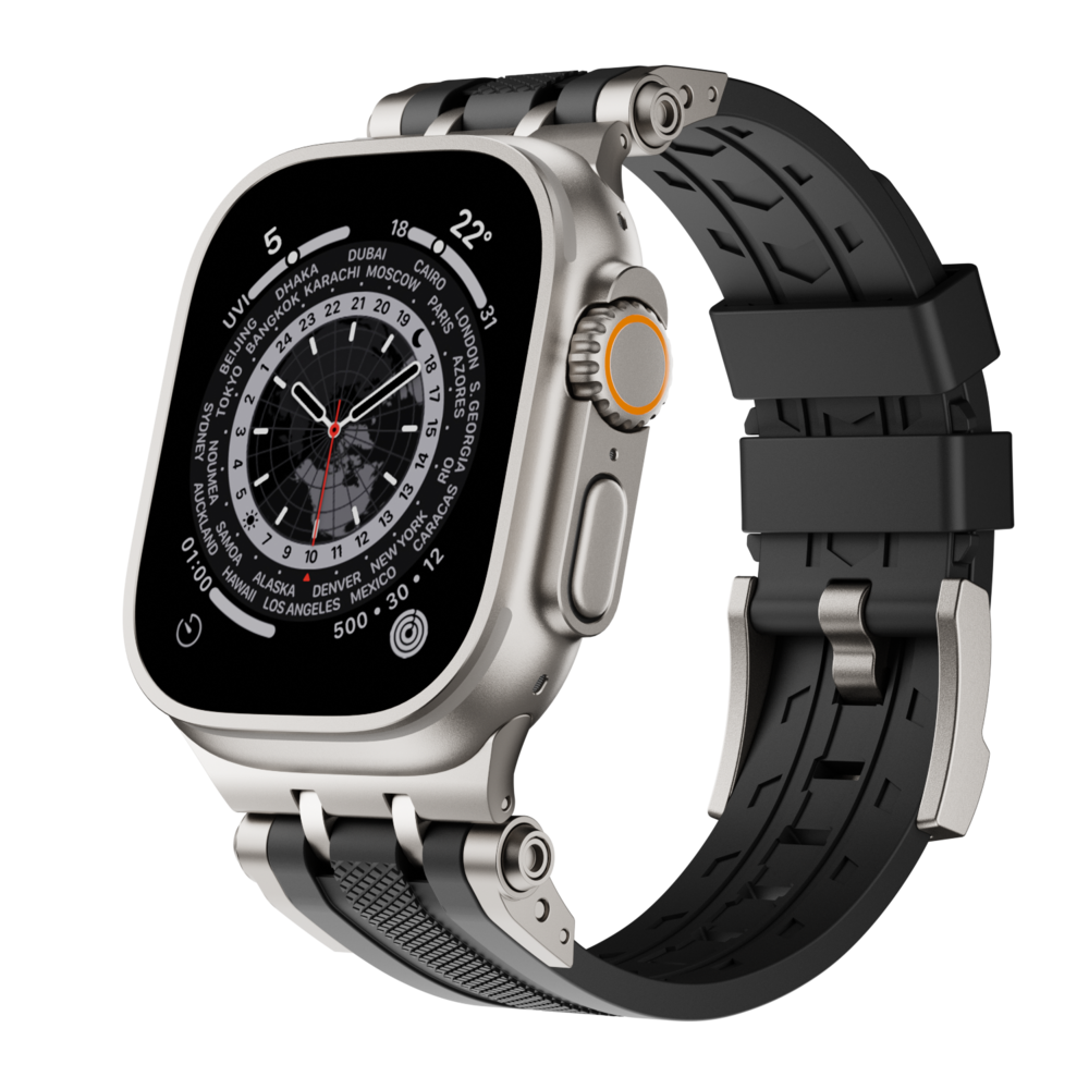 Apple Watch Ultra ve Serisi için Mobil Kıyafet Spor Kayışı