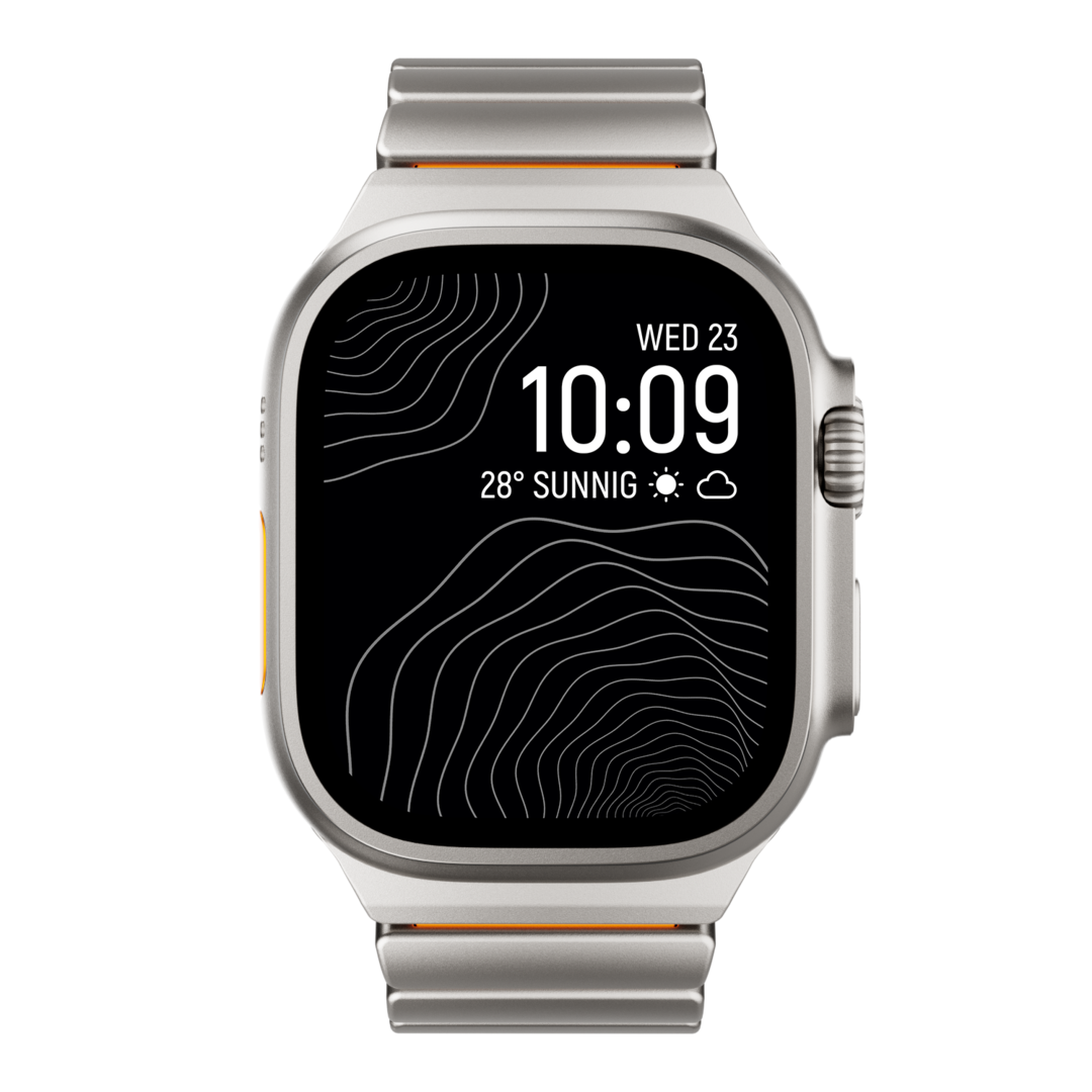 GEMINI Titanium Band For Apple Watch Ultra Lightweight And Durable
