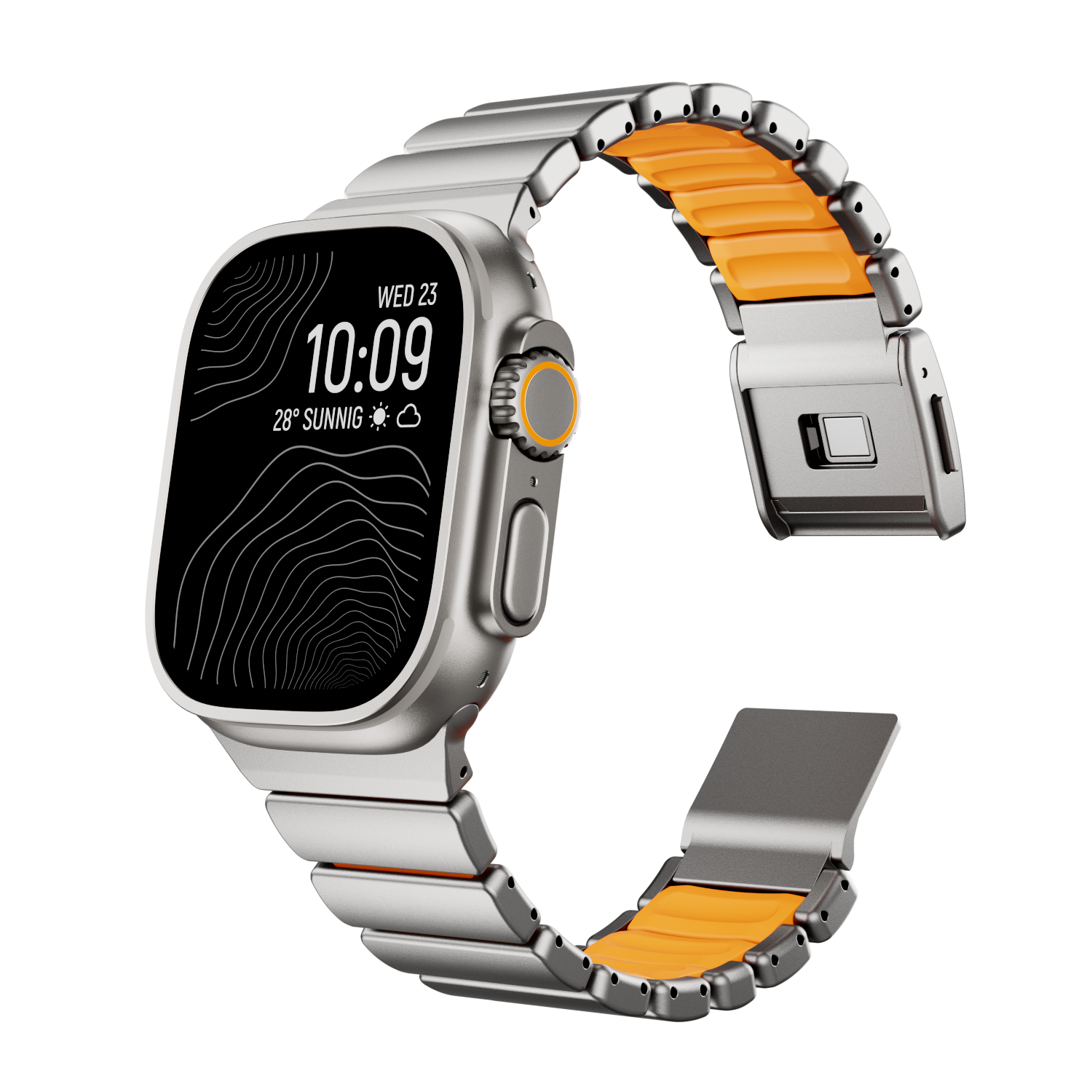 GEMINI Titanium Band Apple’s Watch Ultra For Everyday Use