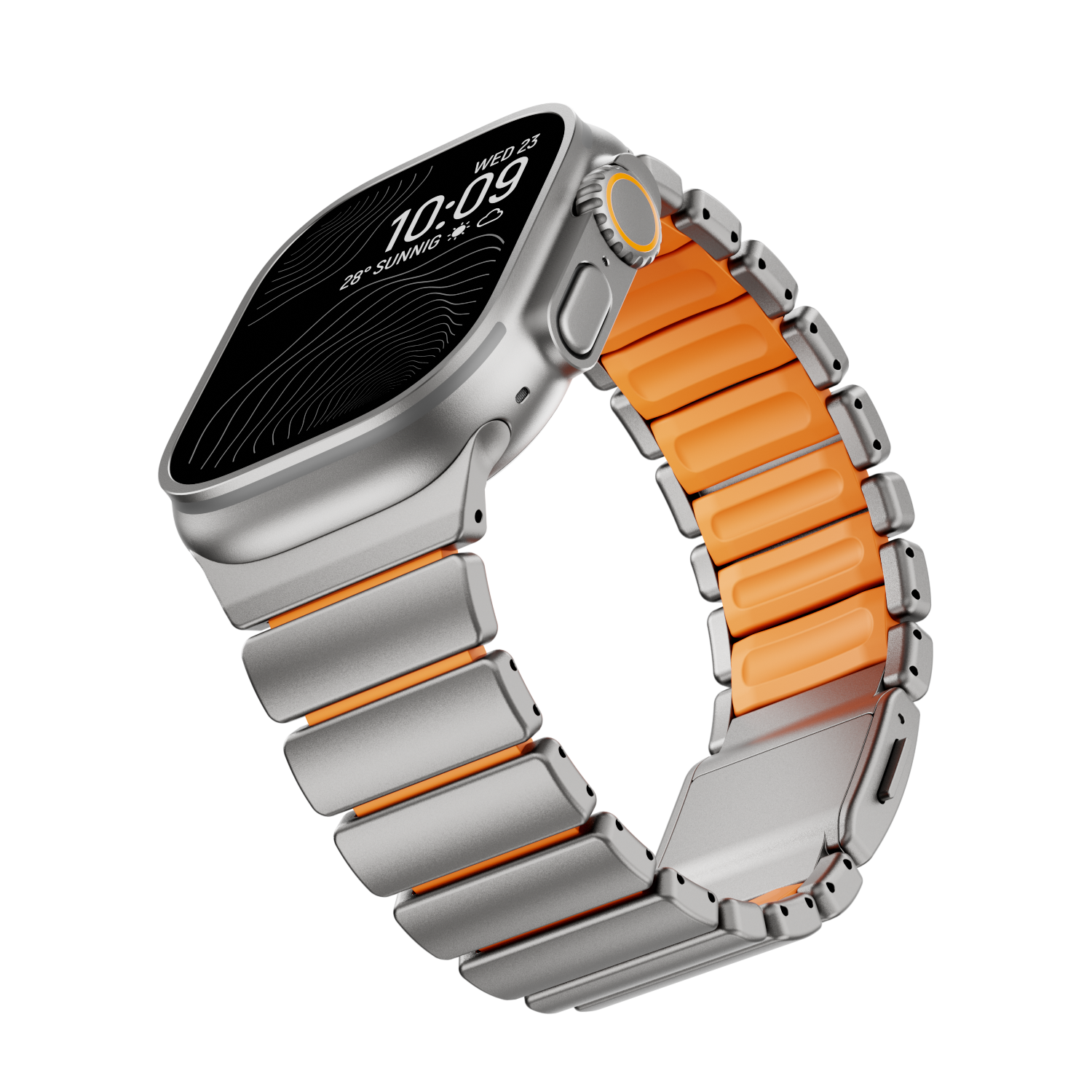 GEMINI Titanium Band Apple’s Watch Ultra For Everyday Use