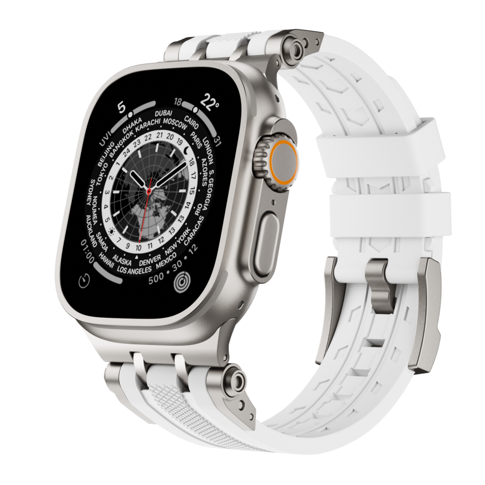 Apple Watch Ultra ve Serisi için Mobil Kıyafet Spor Kayışı