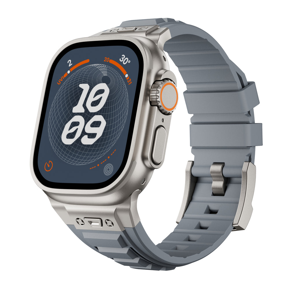 سوار سيليكون تكتيكي من سلسلة Apple Watch FlexFit للراحة اليومية