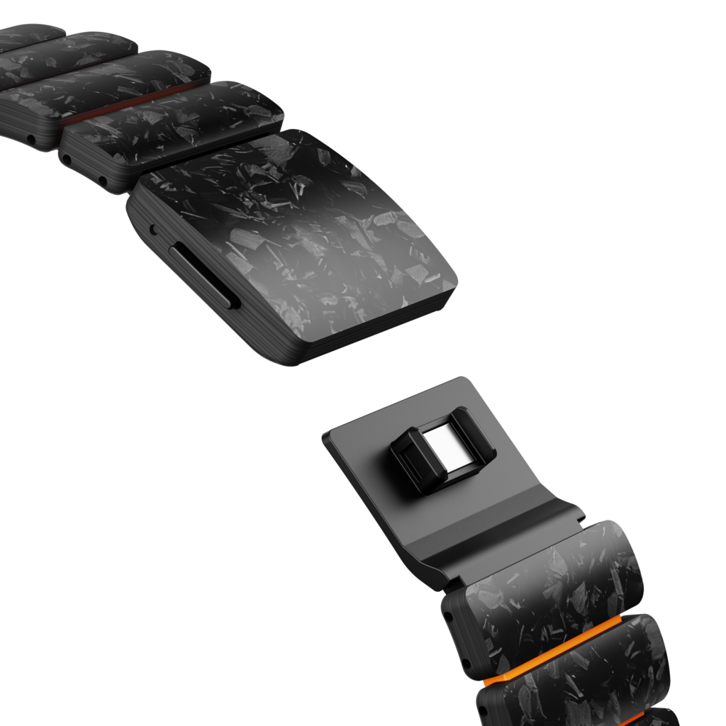 GEMINI Carbon Fiber Bracelet For Watches And Timepieces