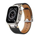 Apple Watch premium læderrem med foldespænde