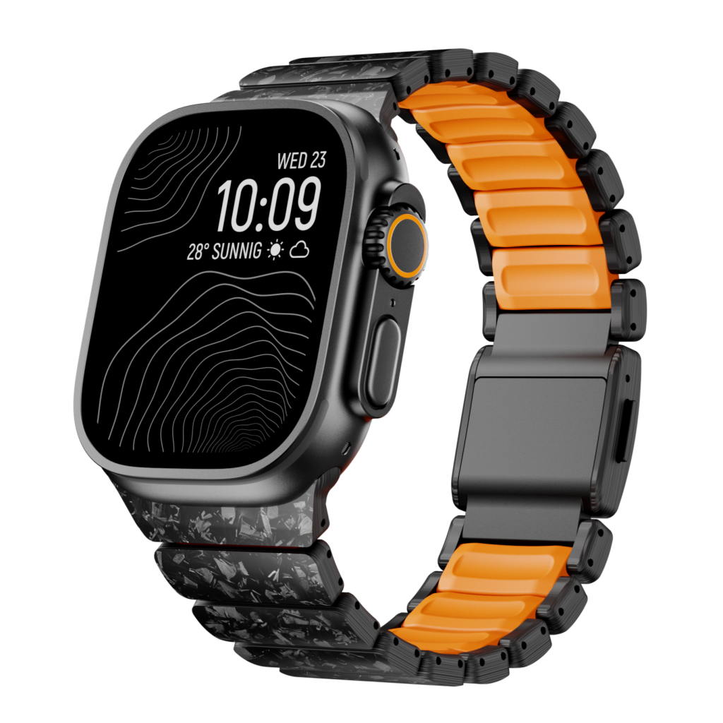 GEMINI Carbon Fiber Bracelet For Watches And Timepieces