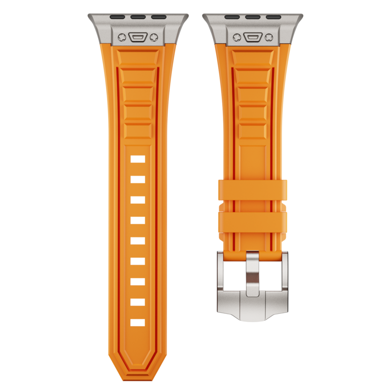 سوار سيليكون تكتيكي من سلسلة Apple Watch FlexFit للراحة اليومية