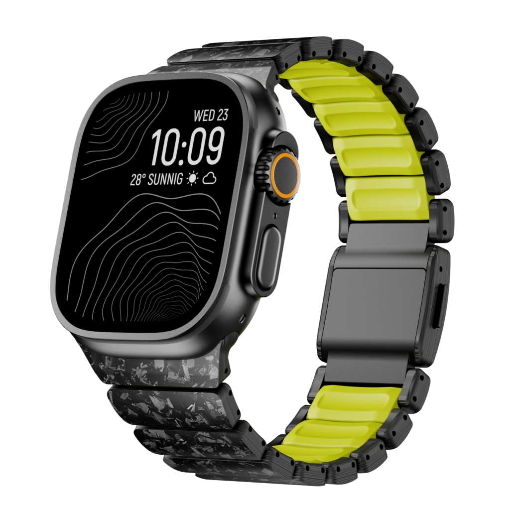 GEMINI Carbon Fiber Bracelet For Watches And Timepieces