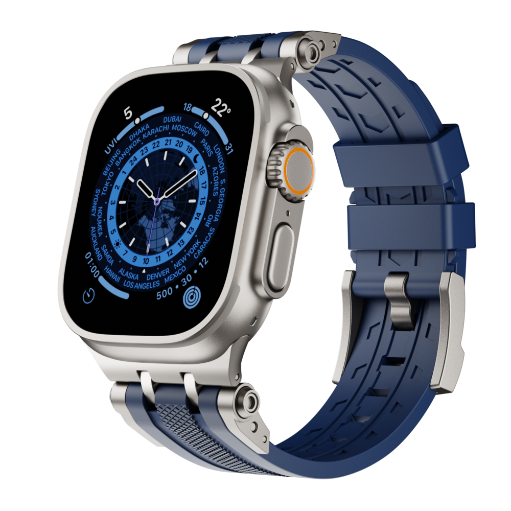 Apple Watch Ultra ve Serisi için Mobil Kıyafet Spor Kayışı
