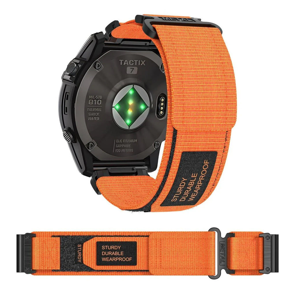 Garmin QuickFit Nylon Canvas Velcro Wristband For Watches