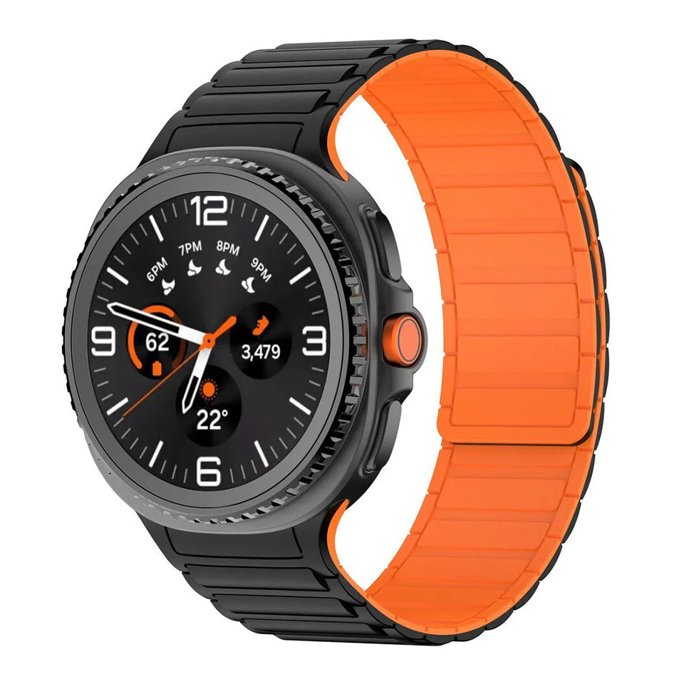 Příslušenství silikonový magnetický řemínek pro Samsung Galaxy Watch