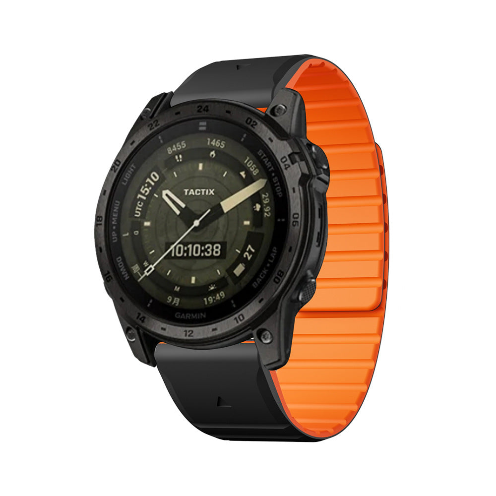 Silikon-Magnetarmband für Garmin-Uhr