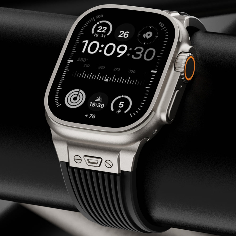 Şık Tasarım ve Konforlu Apple Watch İçin Silikon Kordon