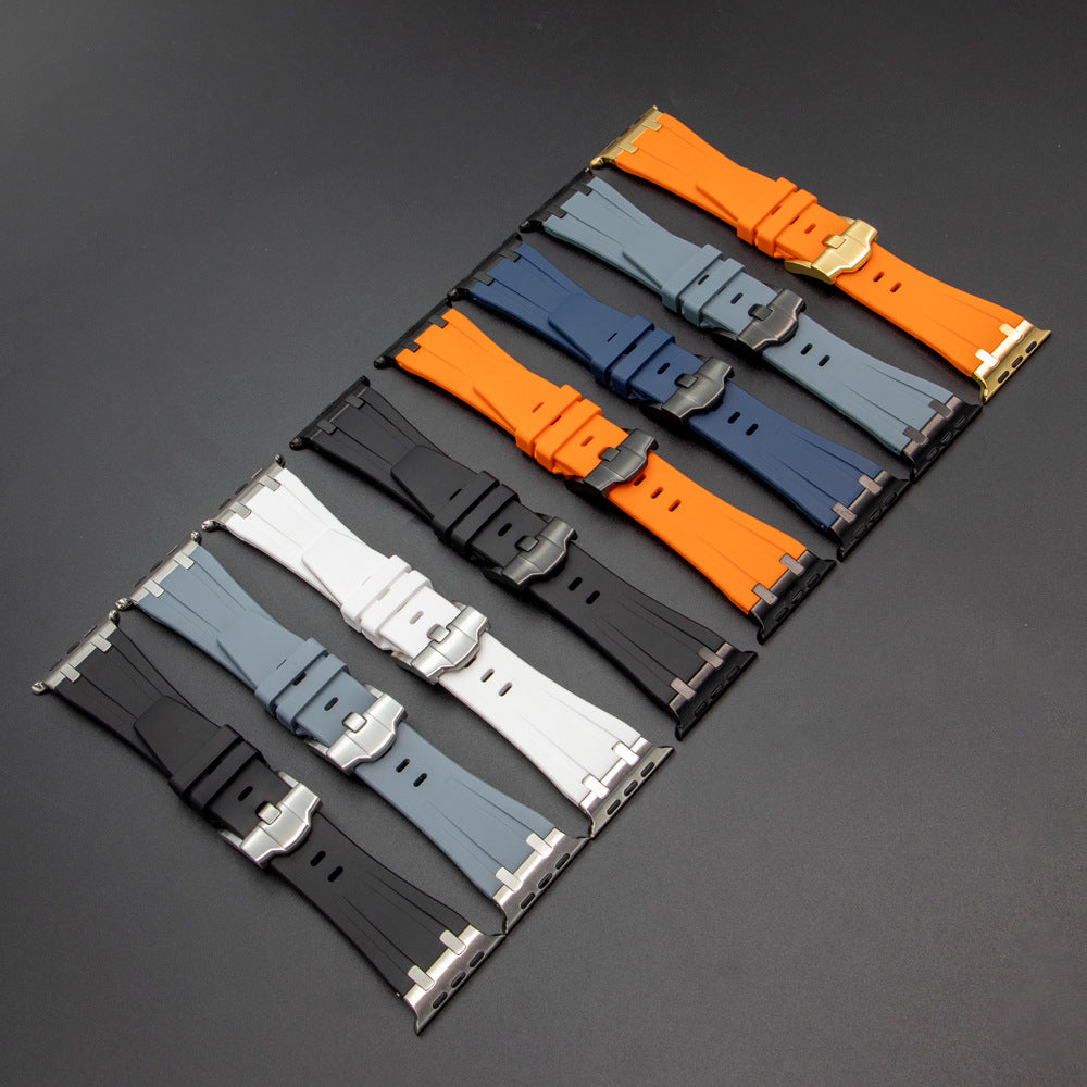 Neues XAP Metal Head Silikonarmband für Apple Watch