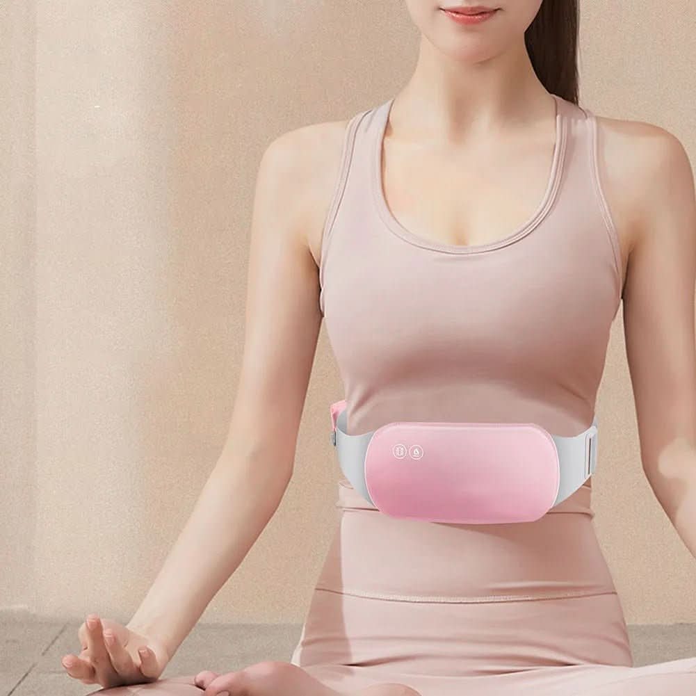 Electric Belly Warmer With Heat And Gentle Vibration For Menstrual Cramps