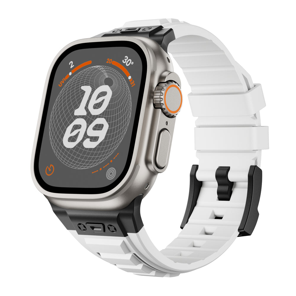 سوار سيليكون تكتيكي من سلسلة Apple Watch FlexFit للراحة اليومية