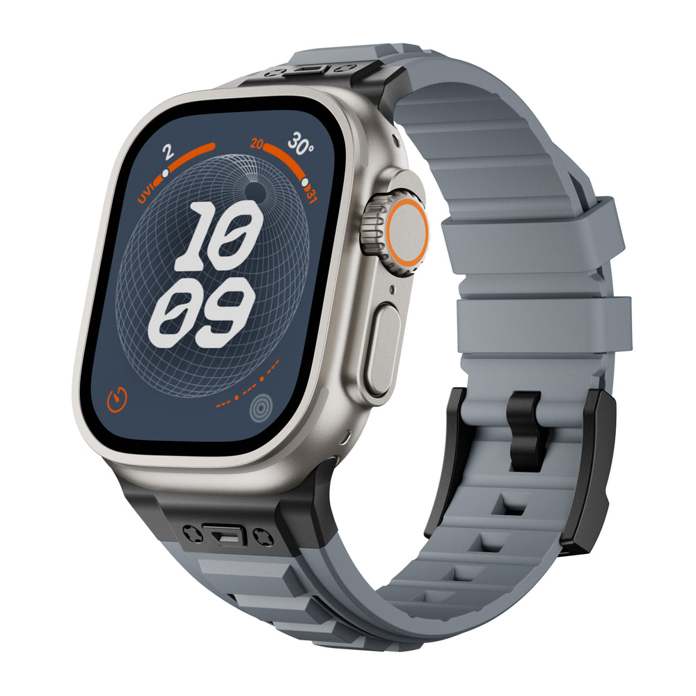 سوار سيليكون تكتيكي من سلسلة Apple Watch FlexFit للراحة اليومية