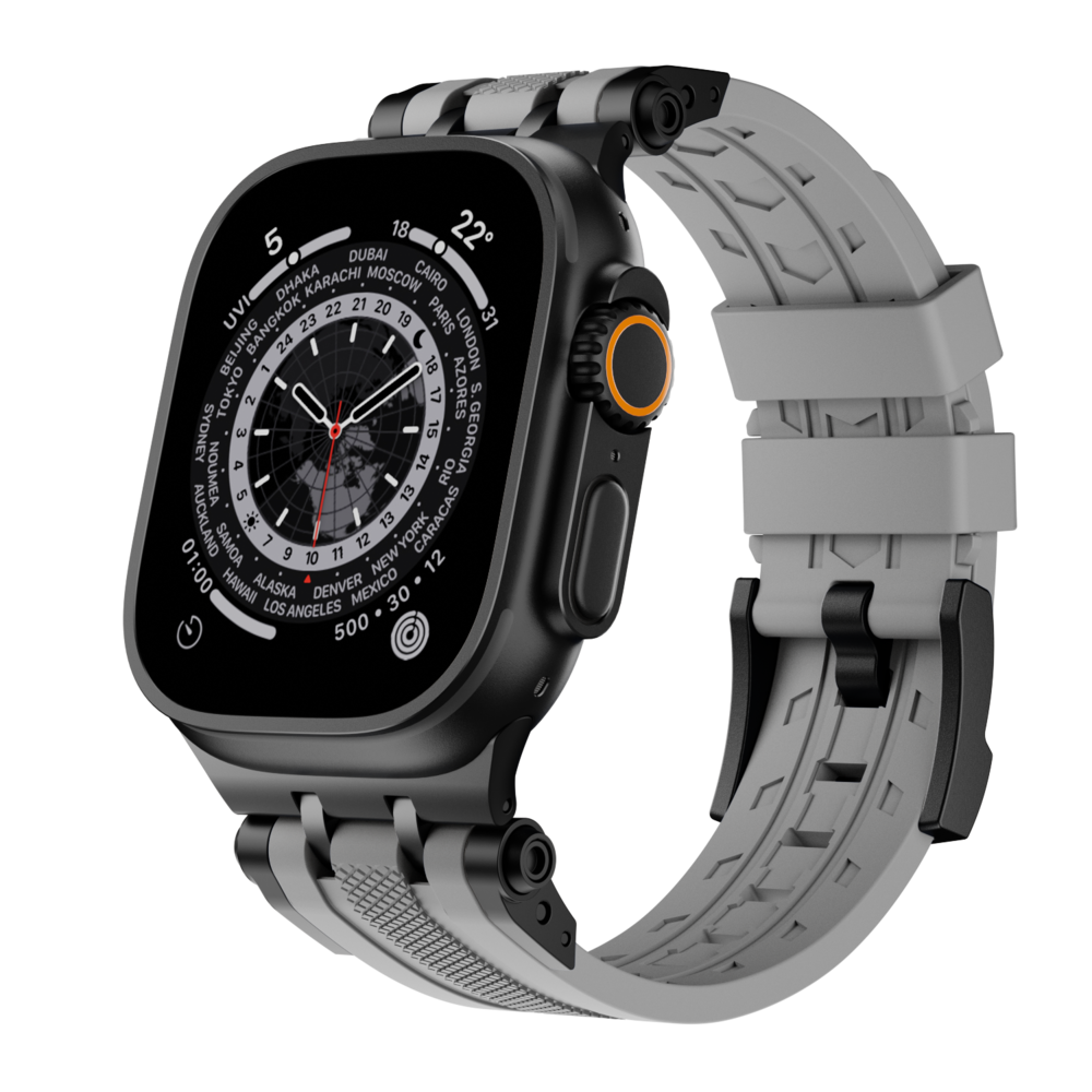 Apple Watch Ultra ve Serisi için Mobil Kıyafet Spor Kayışı