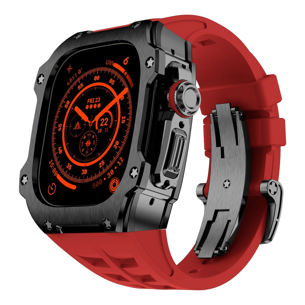 Apple Watch Ultra Dark Vanguard RM7015 Black Stainless Case