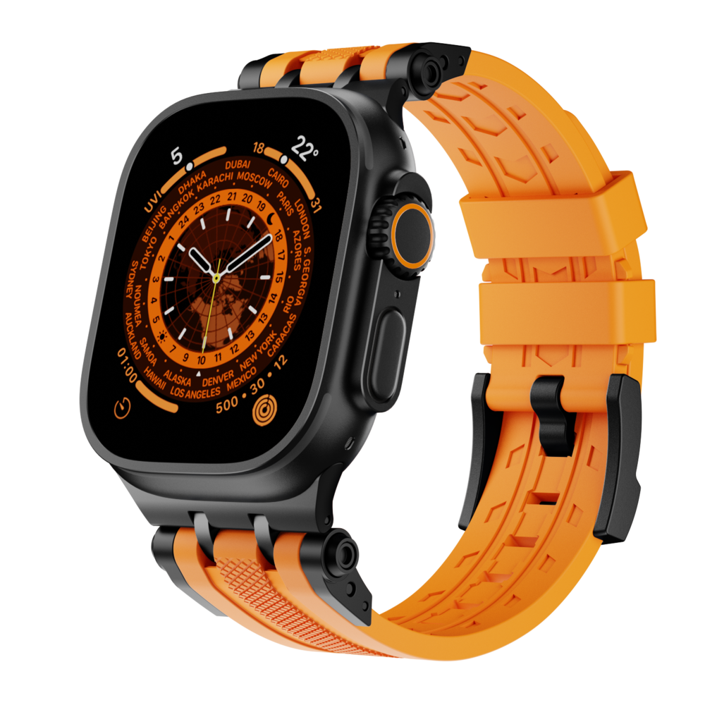Apple Watch Ultra ve Serisi için Mobil Kıyafet Spor Kayışı