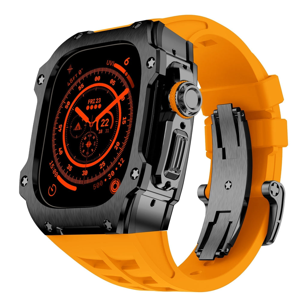 Apple Watch Ultra Dark Vanguard RM7015 Black Stainless Case