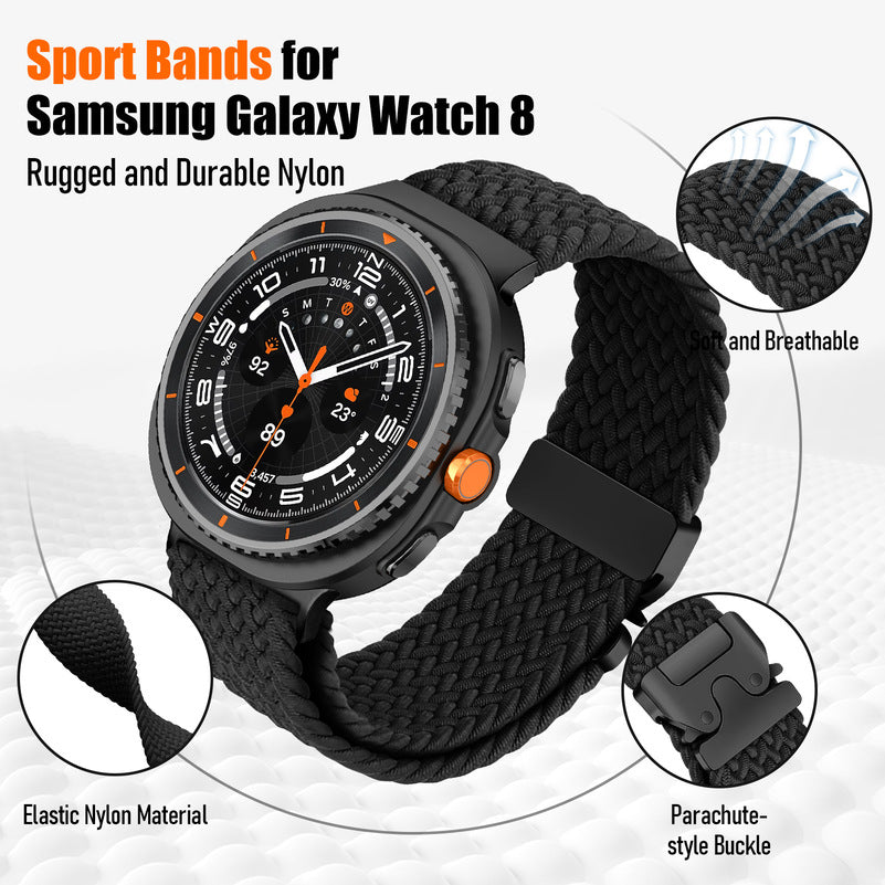 Braided Nylon Band Galaxy Watch Strap From Samsung