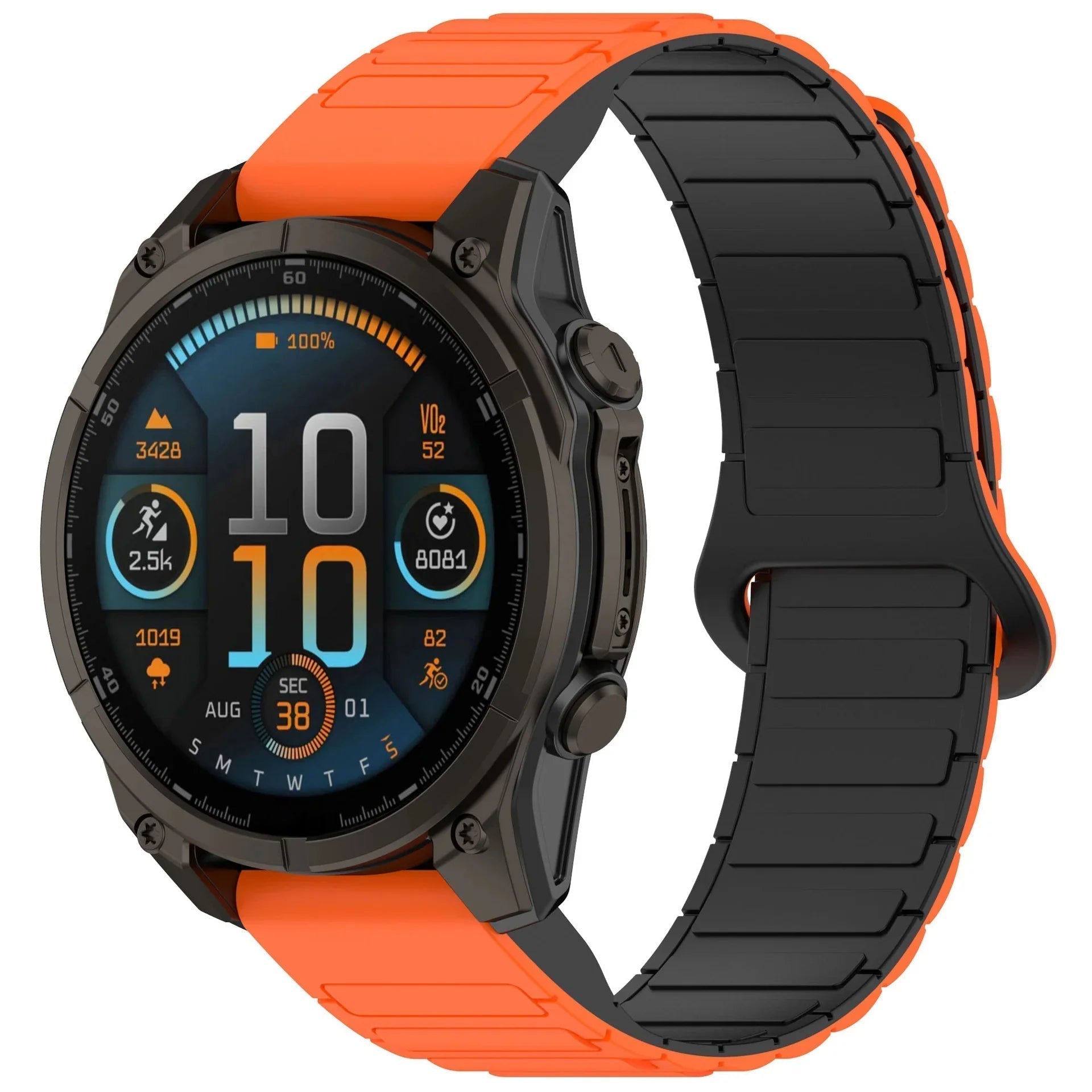 Garmin QuickFit Magnetic Loop Strap Waterproof Silicone Watch Band