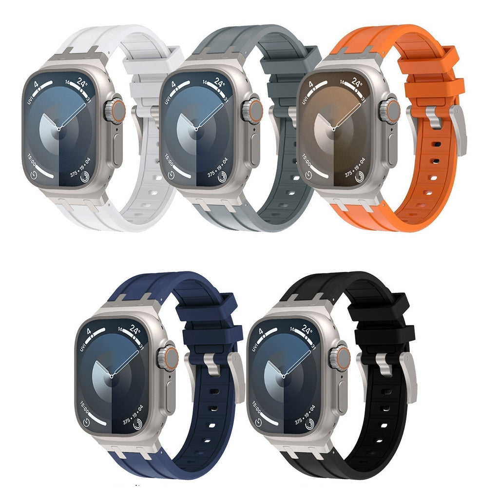 Neues XAP Metal Head Silikonarmband für Apple Watch
