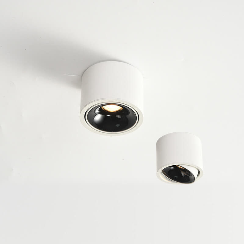 AstraGlow Round LED Spotlight Flush Mount Ceiling Light
