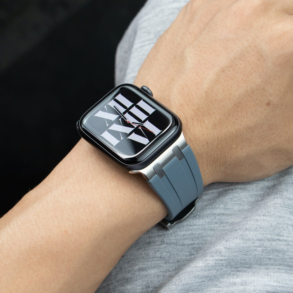 Neues XAP Metal Head Silikonarmband für Apple Watch