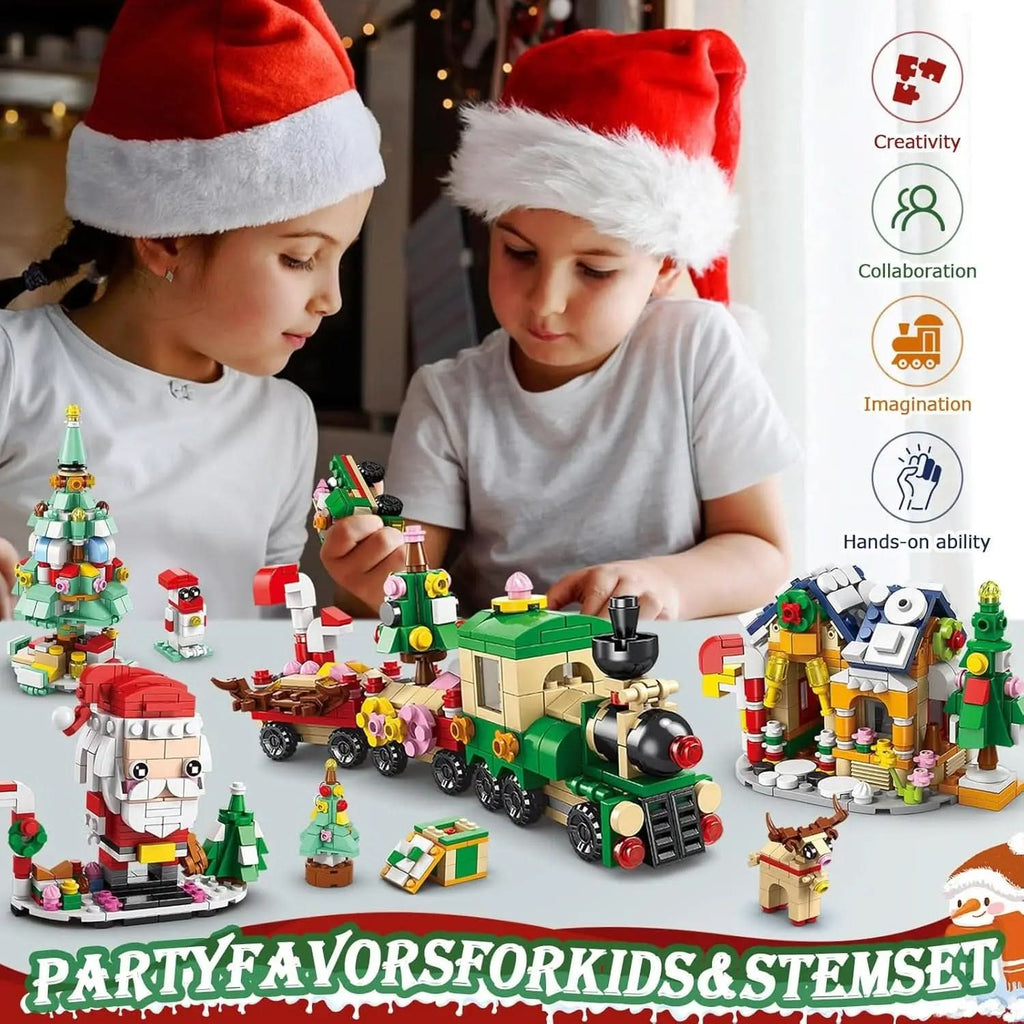 BrightCraft Adventní kalendář: Kreativní stavebnice na Vánoce pro děti od 6 let a výše