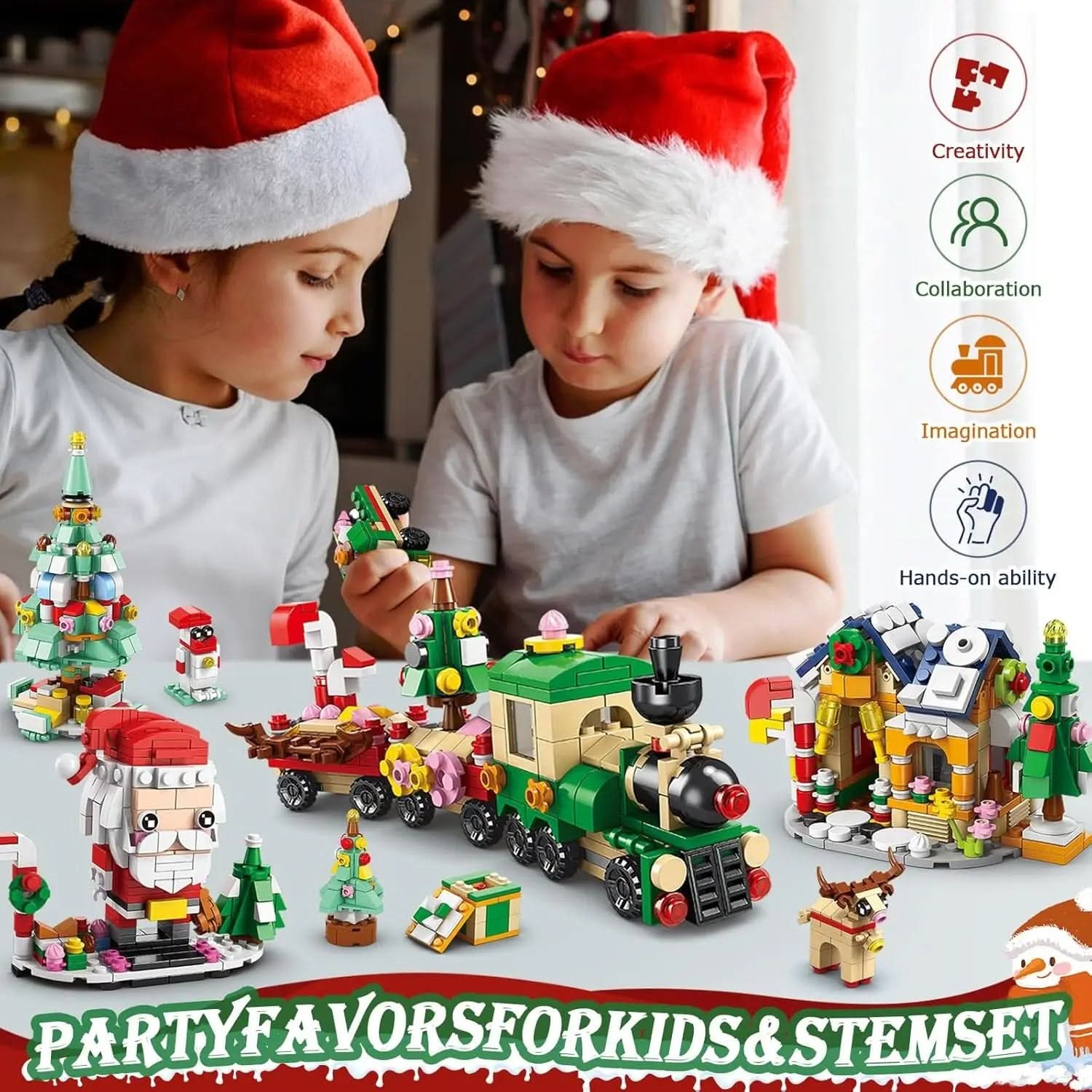 BrightCraft Adventní kalendář: Kreativní stavebnice na Vánoce pro děti od 6 let a výše