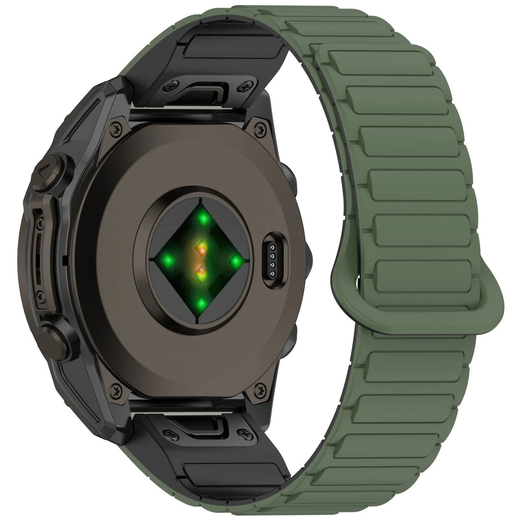 Garmin QuickFit Magnetic Loop Strap Waterproof Silicone Watch Band