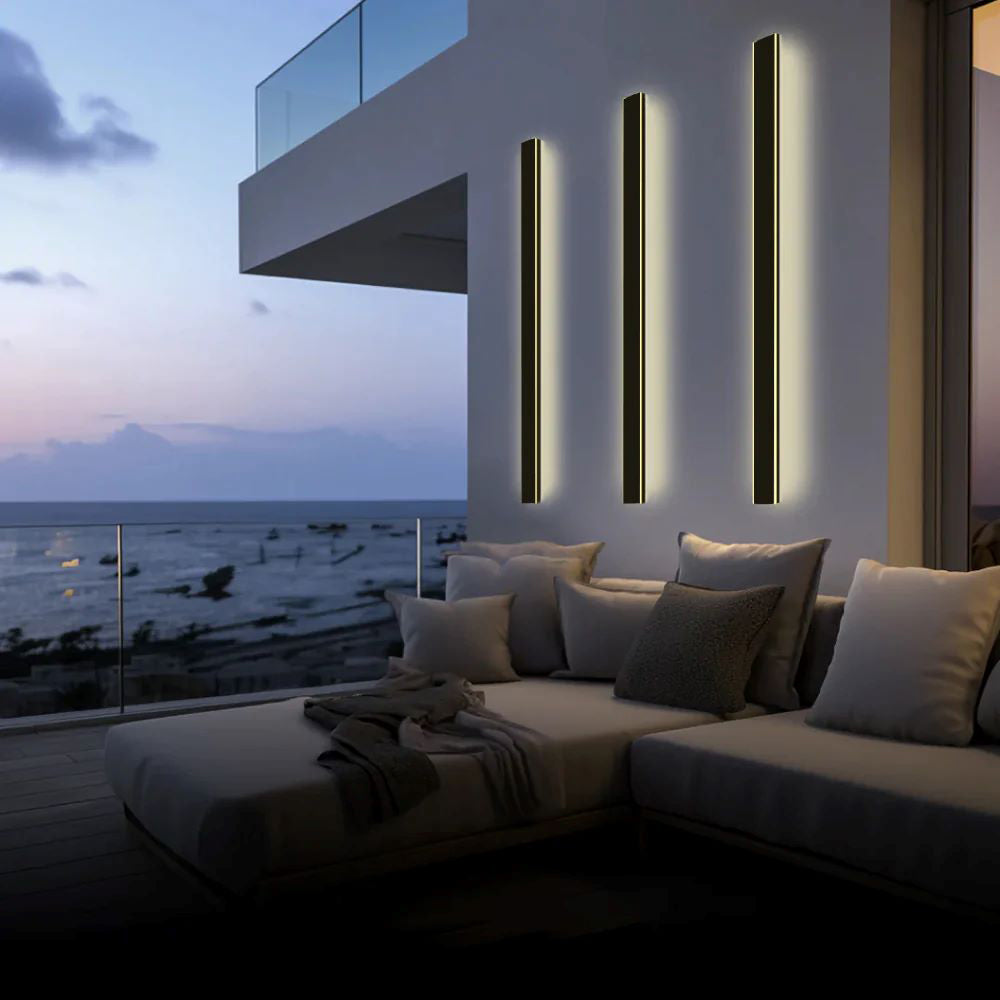 Elara | Linear Outdoor Wall Light | Orntli