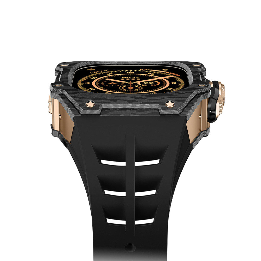 Apple Watch Ultra Case In Carbon Fiber RM7015 Titanium Edition
