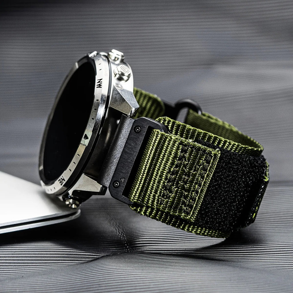 Garmin QuickFit Nylon Canvas Velcro Wristband For Watches