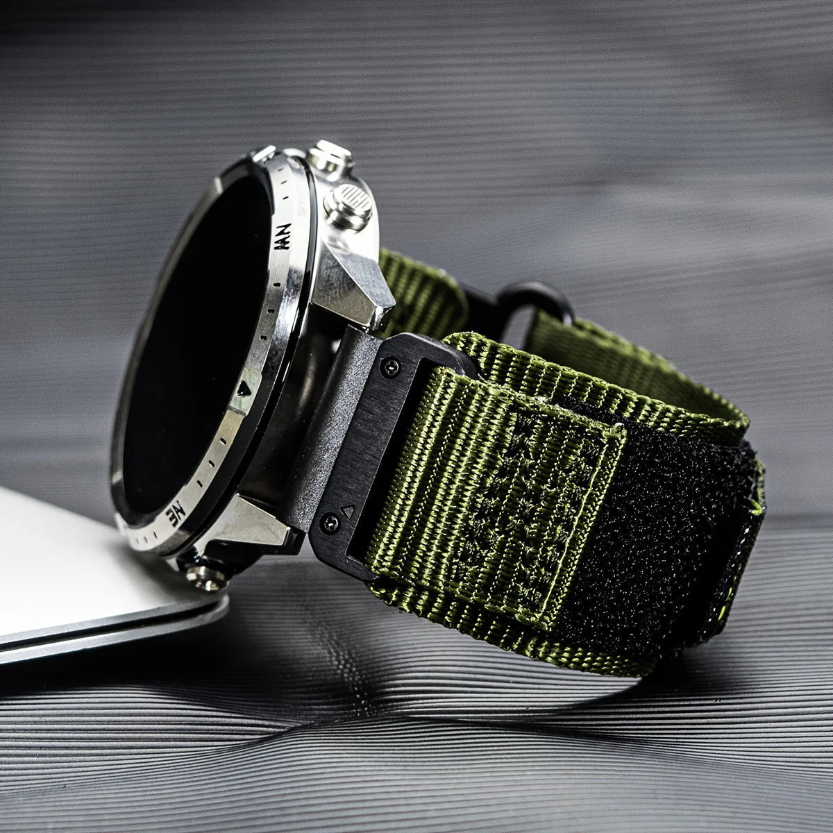 Garmin QuickFit Nylon Canvas Velcro Wristband For Watches