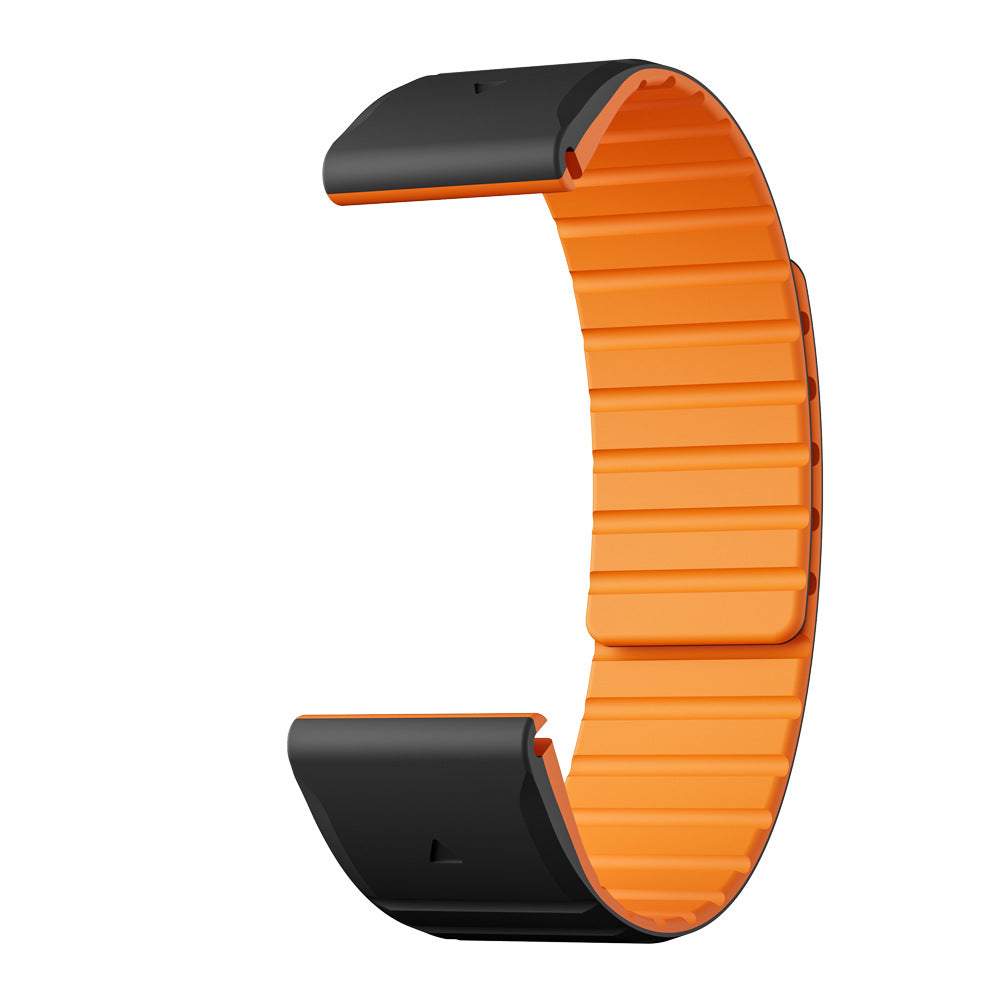 Silikon-Magnetarmband für Garmin-Uhr