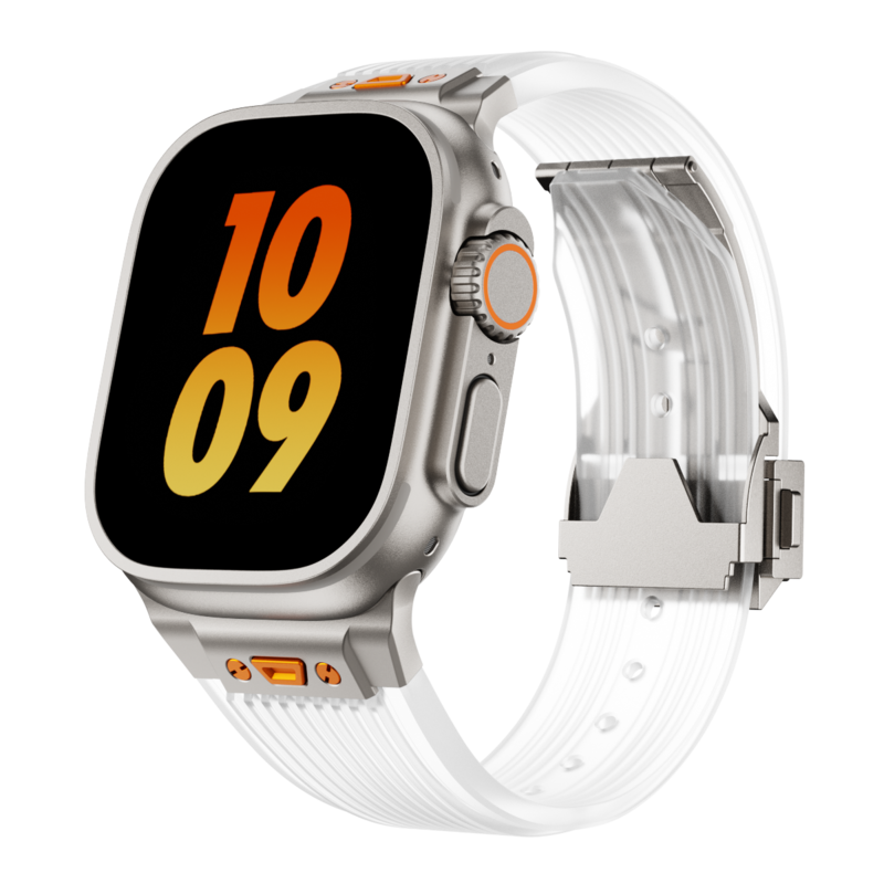 RM Transparent Silikone Rem til Apple Watch