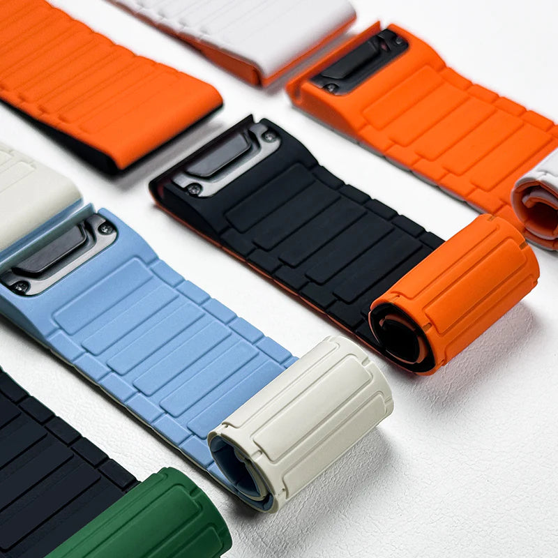 Garmin QuickFit Magnetic Loop Strap Waterproof Silicone Watch Band