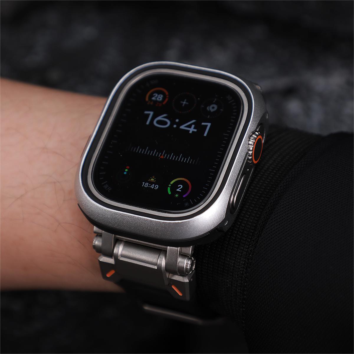Robustes Gehäuse aus Aluminiumlegierung für Apple Watch Ultra