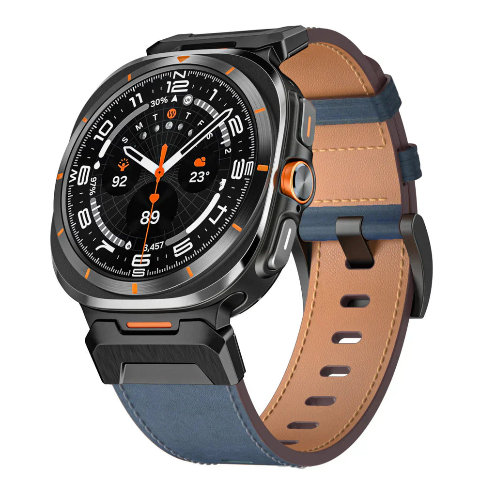 Taktikai bőrszíj Samsung Galaxy Watch Ultra okosórához