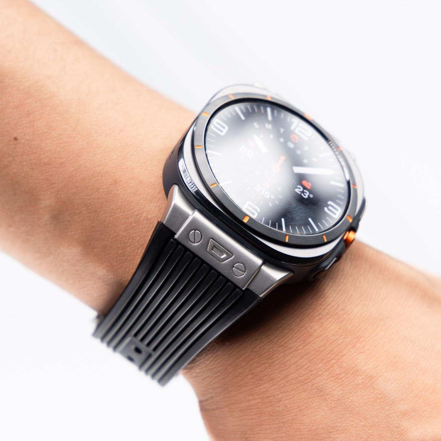 RM Designer strømlinet silikonearmbånd til Samsung Watch Ultra
