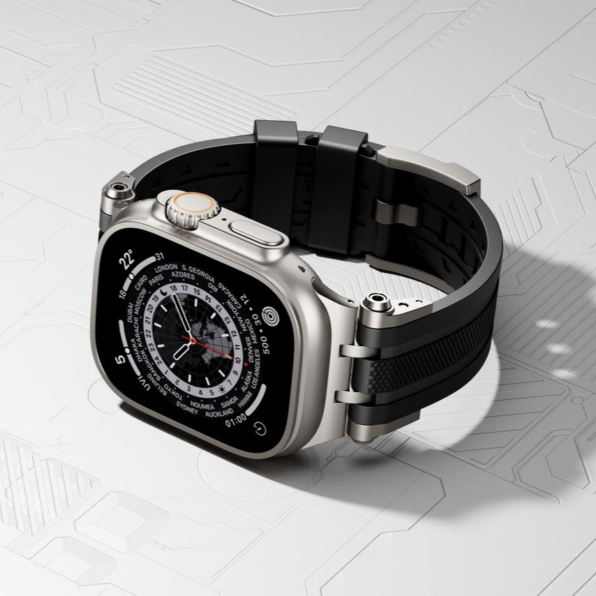 Apple Watch Ultra ve Serisi için Mobil Kıyafet Spor Kayışı