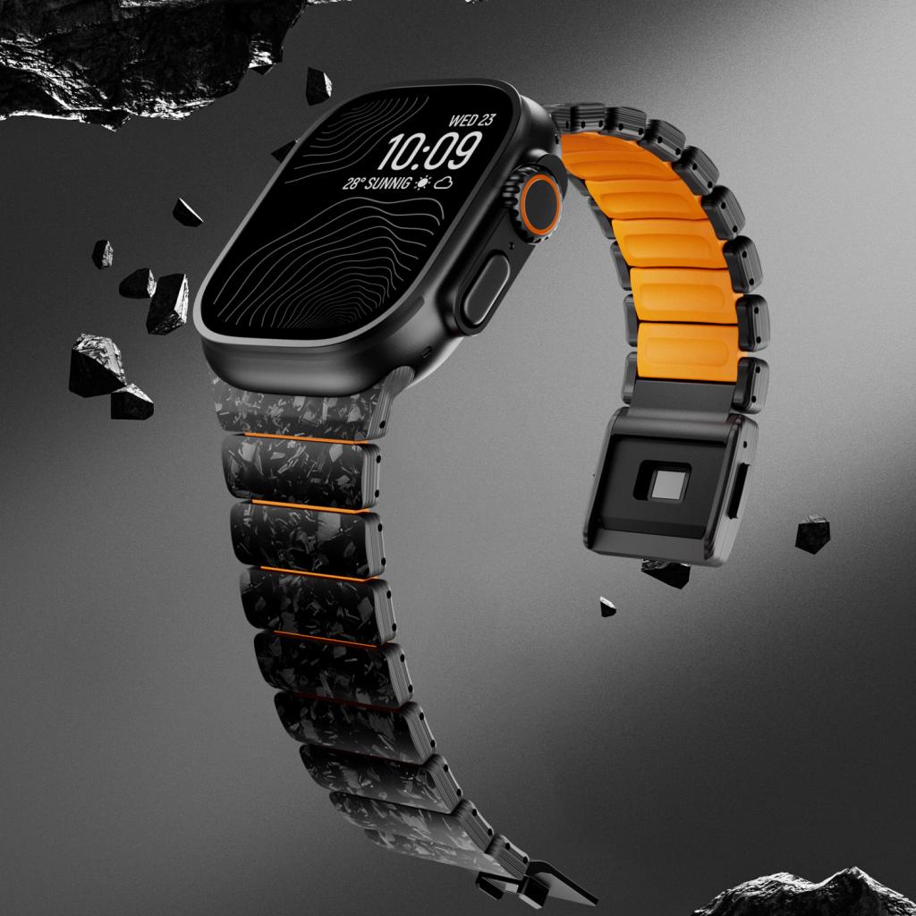 GEMINI Carbon Fiber Bracelet For Watches And Timepieces