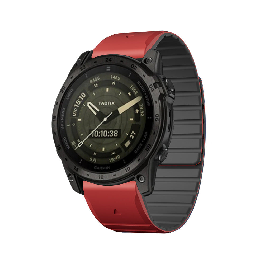 Silikon-Magnetarmband für Garmin-Uhr