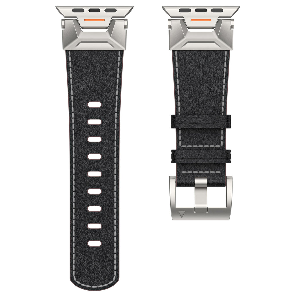 Ny Explorer-læderrem til Apple Watch