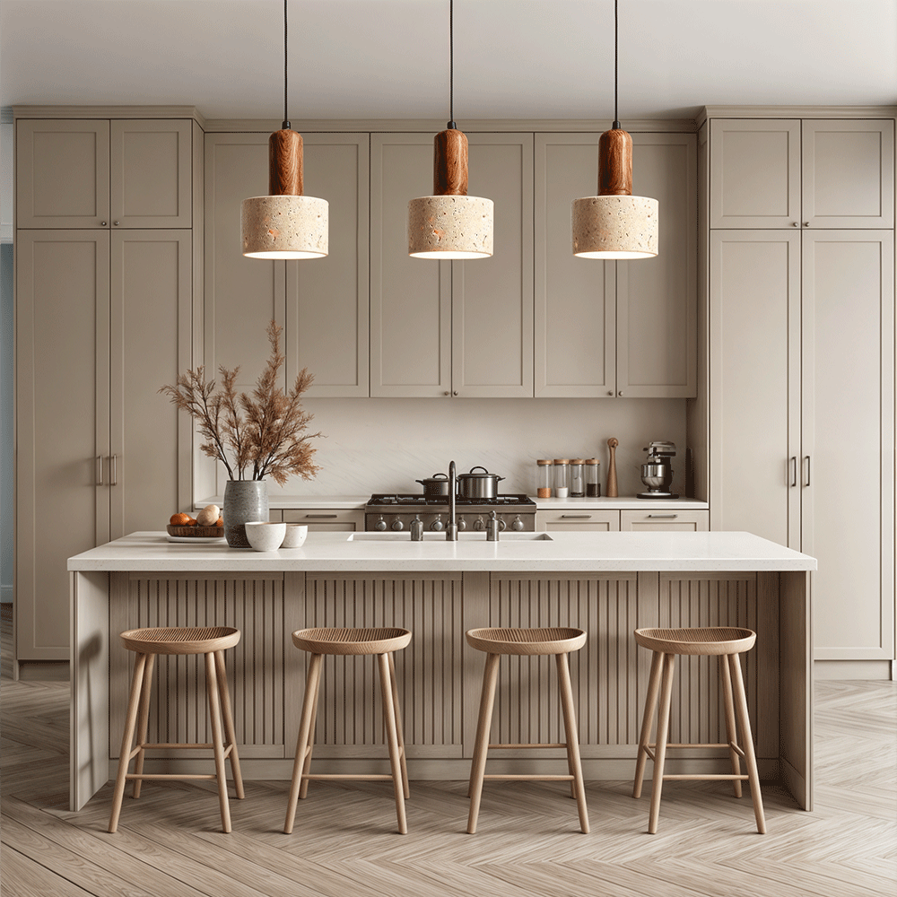 Travertine Solena Pendant Lights | Orntli
